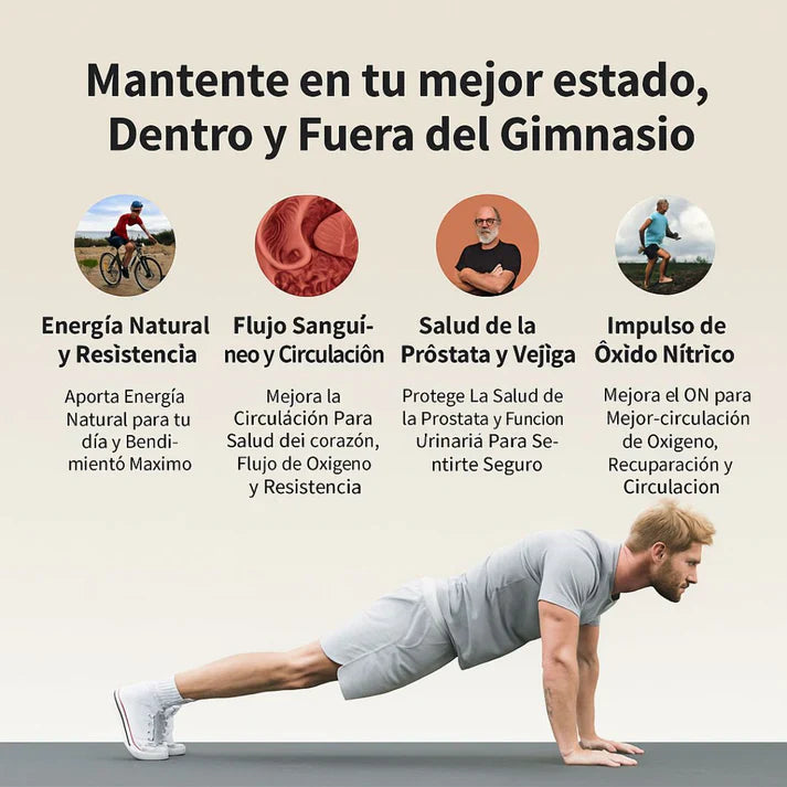 COMBO MACHO: OXIDO NITRICO Y HALLPROST ULTRA